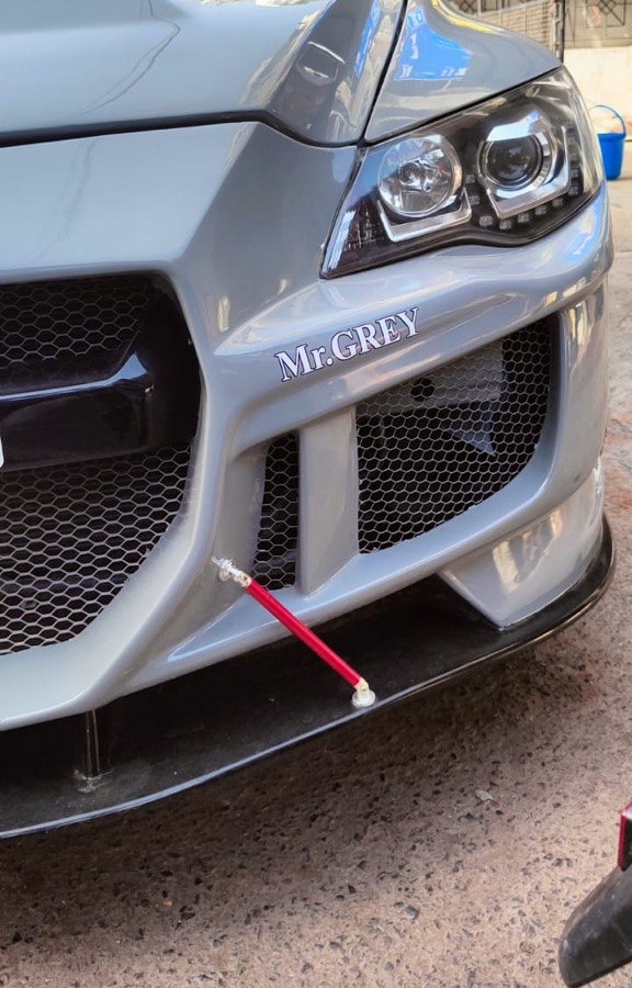 Adjustable Bumper Lip Diffuser Splitter Rod